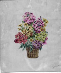 J23411 DT Blumen im Korb 38x53 cm Jolles