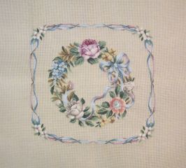 92427 mf Platte petit point 27/27 inch