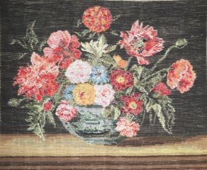 MR 6205 TT Chinesische Schale m. Blumen 50x61 cm
