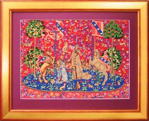 WO 180 F Cluny petit point 31x42 cm