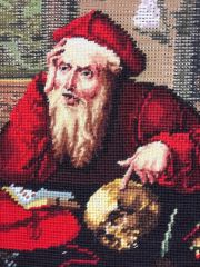 530 T Heiliger Hieronymus / St. Jerome in seinem Studio  46x37 cm