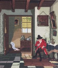 958 TT Der Raucher 49x42 cm