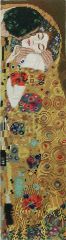 1073 TT Der Kuss (Detail) von Gustav Klimt 16x58 cm