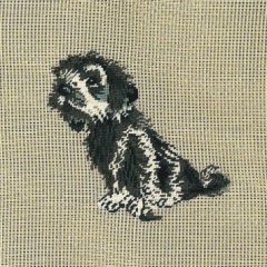 809 mf Hund in Petit 11.5/11.5 inch 12x12 cm