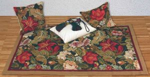 N 446C TT Needlepoint rug 3x5' 91x152 cm