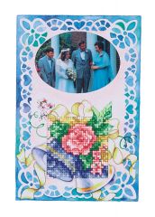 JL 056-0170 Janlynn Grußkarte Hochzeitsglocken