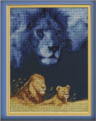 JL 013-0300 Janlynn Stickpackung Löwe