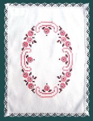 FHA 2101.B3040 Deckchen Blümchen Vorgez. 30x40 cm