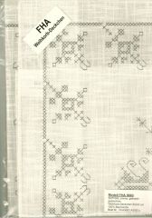 FHA 9663.A5050c creme, gekett Weihkorbdeckchen 50x50 c