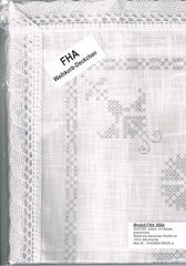 FHA 9664.B5050w weiß, Spitze Weihkorbdeckchen 50x50 cm