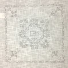 FHA 9664.B5050w weiß, Spitze Weihkorbdeckchen 50x50 cm