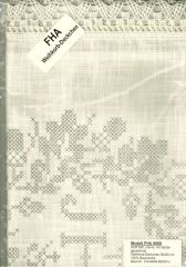 FHA 9668.B5050w weiß, Spitze Weihkorbdeckchen 50x50 cm