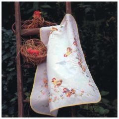 FHA 9710.A8080 Hühnerhof Vorgezeichnet 80x80