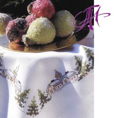 FHA 9868.A8080 Winterlandsch. Vorgezeichnet 80x80 cm