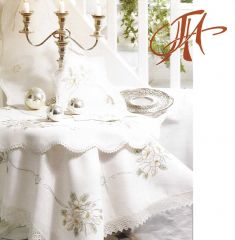 FHA 9883.B80rd Christrose Vorgezeichnet 80 cm rund