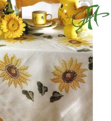 FHA 9990.A8585 Sonnenblumen Vorgezeichnet 85x85 cm