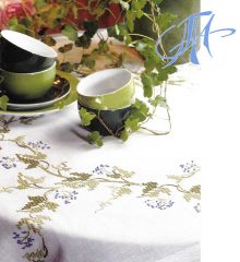 FHA 9995.A8585 Weinblattranke Vorgezeichnet 85x85 cm