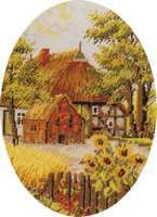 GS3040-01 Bauernhof 30x40 cm oval