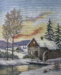 J23551/4 TT Winterszene 45x54 cm Jolles