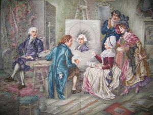 J21018 TT Stuart Painting 110x85 cm Jolles