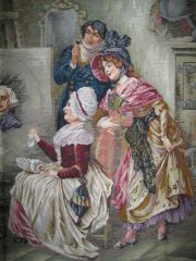 J21018 TT Stuart Painting 110x85 cm Jolles