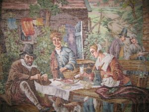 J23903 TT Wirtshausgarten 110x145 cm Jolles