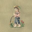 987 mf Kinderbild (Junge) 13/13 inch 32x32 cm